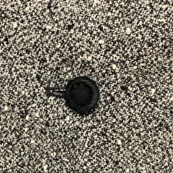 Vintage Pendleton Wool Blazer Gray Black Petite 10 - Picture 3 of 6